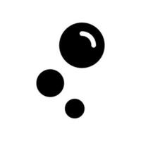 bulles icône vecteur symbole conception illustration