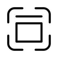 qr code icône vecteur symbole conception illustration