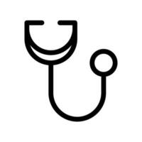 médecin accessoires icône vecteur symbole conception illustration