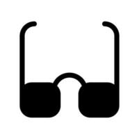 lunettes icône vecteur symbole conception illustration