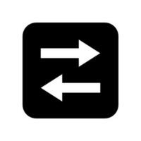 transfert icône vecteur symbole conception illustration