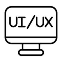 ux ui vecteur icône