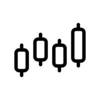 bougie bâton icône vecteur symbole conception illustration