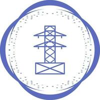 icône de vecteur de tour électrique