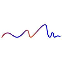 modèle de conception d'illustration vectorielle d'ondes sonores vecteur