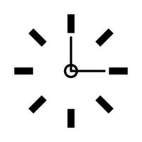 moderne l'horloge logo. temps icône. vecteur. vecteur