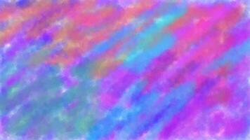 abstrait coloré Contexte dans le forme de brume, multicolore fumée. vecteur. saturé couleurs. HD format proportions. horizontal mise en page. bleu-violet-rouge-orange taches et coups de peindre vecteur