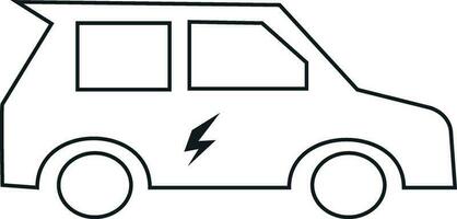 ligne Icônes en relation à énergie, électrique énergie, électricité. contour icône collection. vecteur illustration. modifiable accident vasculaire cérébral