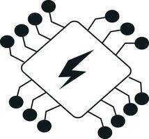 ligne Icônes en relation à énergie, électrique énergie, électricité. contour icône collection. vecteur illustration. modifiable accident vasculaire cérébral