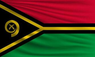 vecteur drapeau de Vanuatu