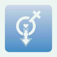 le sexe illustration logo. vecteur