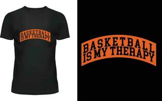 conception de t-shirt de basket-ball vecteur