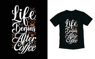 café typographie T-shirt conception, café T-shirt conception, café T-shirt conception, vecteur café illustration T-shirt conception