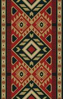 modèle amérindien indien ornement motif géométrique ethnique textile texture tribal motif aztèque navajo mexicain tissu vecteur continu décoration