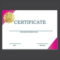 certificat pour le nom, entreprise icône, vecteur, illustration, symbole vecteur