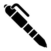icône de vecteur de stylo