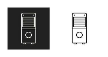 icône de vecteur de déshumidificateur d'air