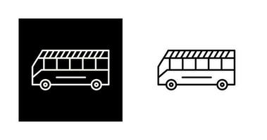 icône de vecteur d'autobus scolaire