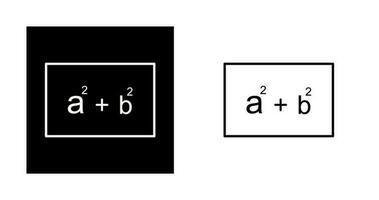 icône de vecteur de formule