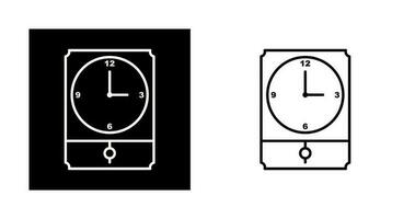 icône de vecteur de grande horloge