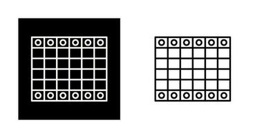 icône de vecteur d'échiquier