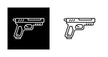 icône de vecteur de pistolet