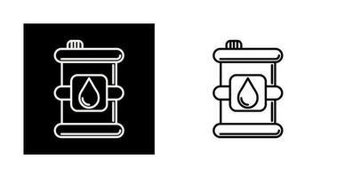 icône de vecteur de baril de pétrole
