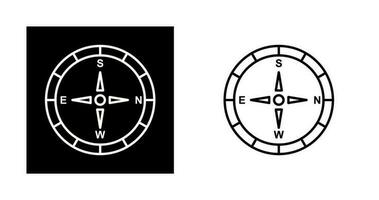 icône de vecteur de boussole