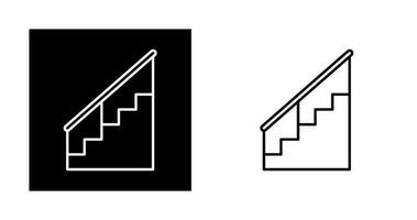 icône de vecteur d'escalier