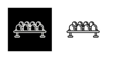 icône de vecteur de sièges
