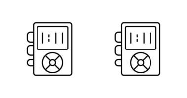 icône de vecteur de dictaphone