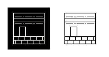 icône de vecteur de kaaba