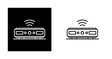 icône de vecteur de modem