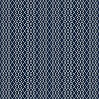 minimaliste style sans couture Contexte avec blanc lignes formant géométrique rhombe ornement sur bleu toile de fond vecteur