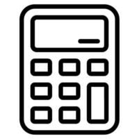 calculatrice icône illustration vecteur