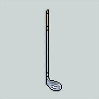 pixel art illustration le golf bâton. pixélisé le golf bâton. des sports le golf bâton icône pixélisé pour le pixel art Jeu et icône pour site Internet et vidéo jeu. vieux école rétro. vecteur