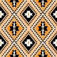 le géométrique ethnique modèle de traditionnel style. navajo, Amérique Indien motifs. conception pour arrière-plan, fond d'écran, vêtements, emballage, batique, tissu, et impressions. vecteur illustration.