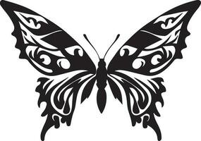 papillon vecteur tatouage conception illustration