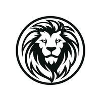 Lion logo illustration vecteur conception modèle