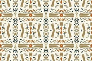 ikat damassé paisley broderie Contexte. ikat chevron géométrique ethnique Oriental modèle traditionnel. ikat aztèque style abstrait conception pour impression texture, tissu, sari, sari, tapis. vecteur