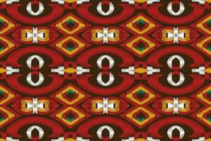 ikat damassé paisley broderie Contexte. ikat impression géométrique ethnique Oriental modèle traditionnel. ikat aztèque style abstrait conception pour impression texture, tissu, sari, sari, tapis. vecteur
