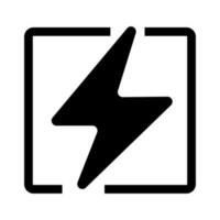 énergie logo. électricité. pouvoir. vecteur. vecteur