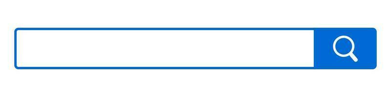 chercher bar avec grand copie espace. l'Internet chercher boîte. vecteur. vecteur