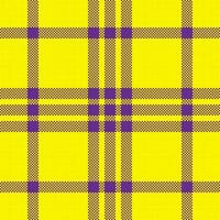 motif à carreaux tartan sans couture. texture de tissu imprimé. vérifier l'arrière-plan du vecteur. vecteur