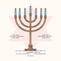 Vecteur Menorah