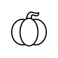 Halloween citrouille icône vecteur conception modèle dans blanc Contexte