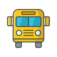 autobus icône vecteur conception modèle dans blanc Contexte