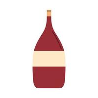 conception de vecteur icône bouteille de vin