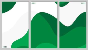 minimaliste esthétique vert Contexte vecteur