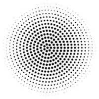 cercle abstrait fond pointillé illustration vectorielle vecteur